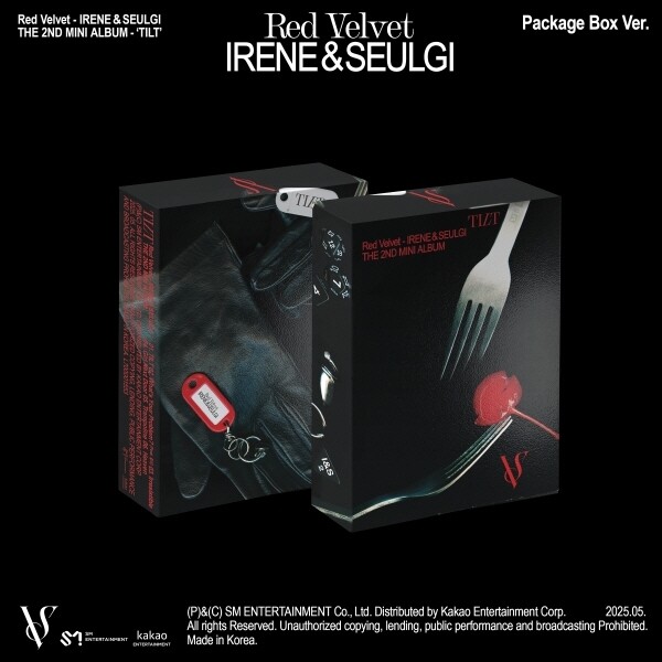 (주)카카오엔터테인먼트 [CD] {05/27발매} 레드벨벳-아이린&슬기 - 미니 2집 [Tilt] (Package Box Ver.) / Red Velvet - Irene & Seulgi - 2Nd Mini Album [Tilt] (Package Box Ver.)