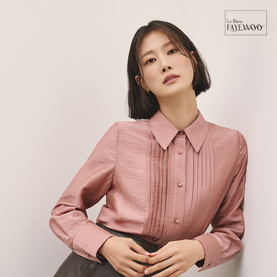 [르블랑페이우](르블랑페이우) 크링클 블라우스 2종
