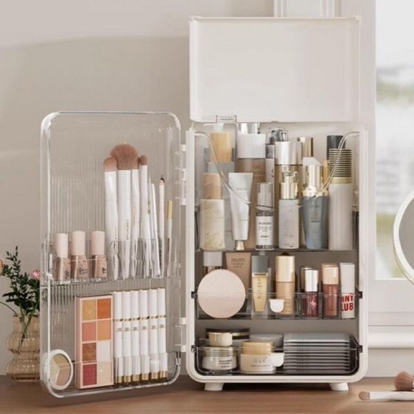 알티피아 [하프클럽/알티피아]정리대 화장품 캐주얼 수납함 뷰티 필수템 박스 브러