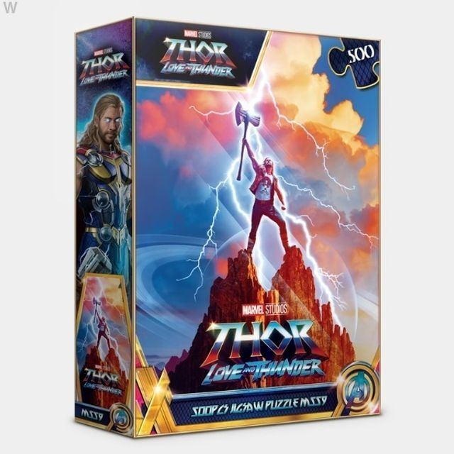 비엔비퍼즐/퍼즐마을 경상지사 에이치플러스몰 퍼즐라이프 500P 마블 토르 러브 앤 썬더 M559