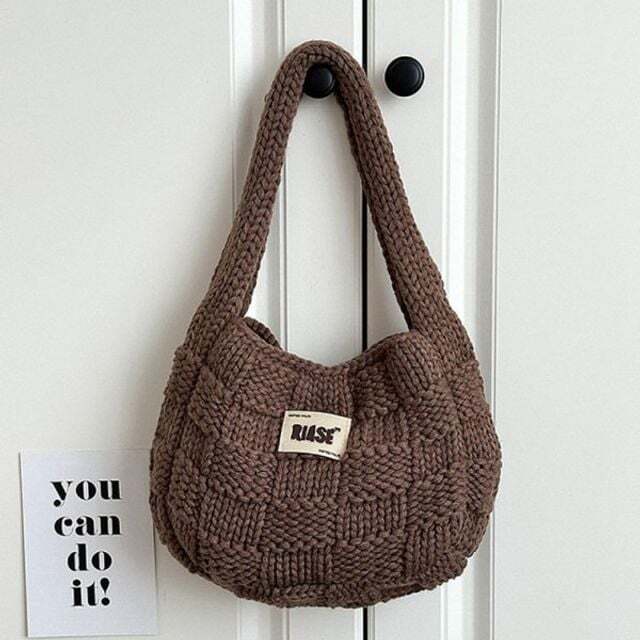 지오벤처스 니트 가방 캐주얼 숄더백 대학생 필수템 인기 신상 데