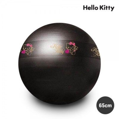 텐바이텐 헬로키티 짐볼 프리미엄65cm (블랙)