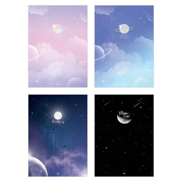 에이치플러스몰 [하프클럽/에이치플러스몰]아이비스 1000 제본노트(은하수) 11375