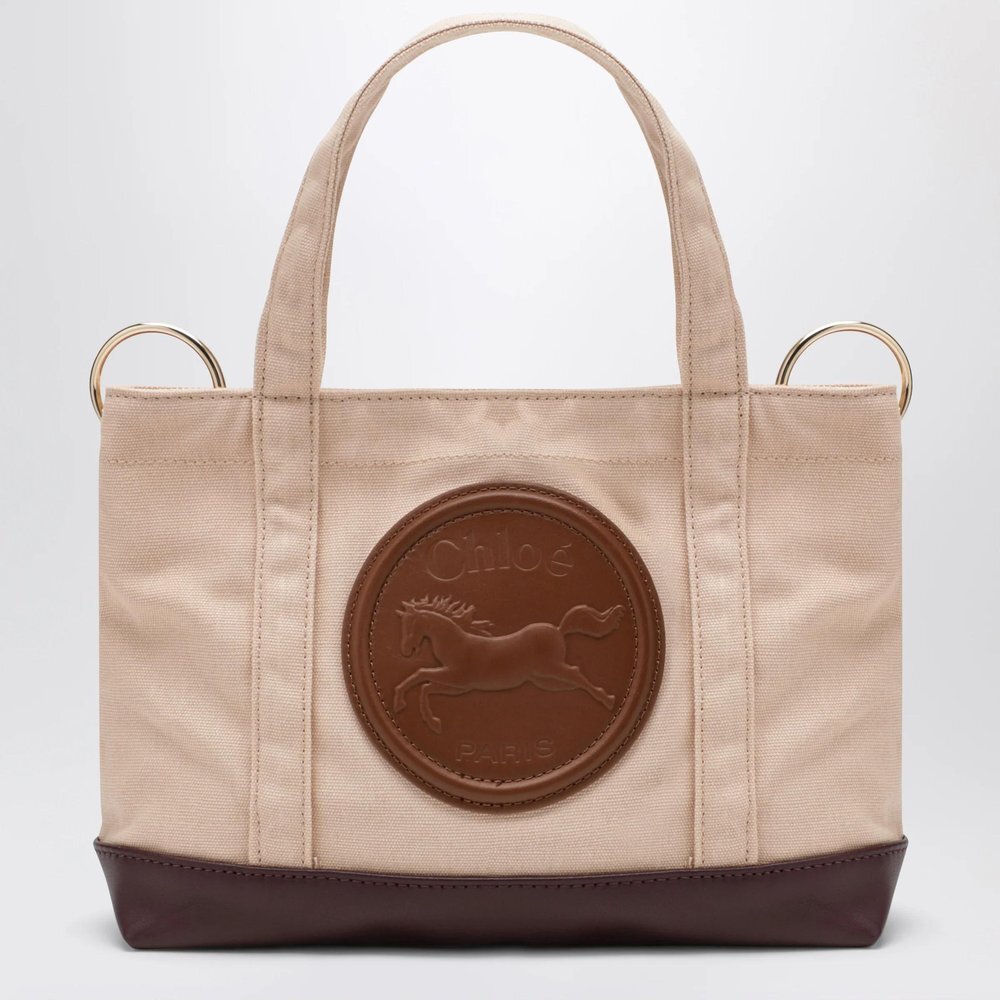 끌로에 끌로에 26 F/W 끌로에 CHLOE TOASTED 아몬드 코튼 토트백 백 (KIDS ) C21322CO-20E B0052306793