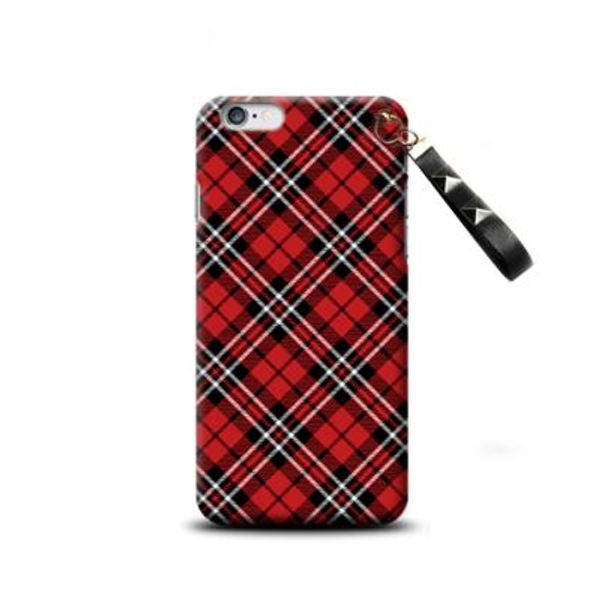 교보문고 키스맥 프리미엄 카드티탄체크패턴 케이스(아이폰12프로맥스)