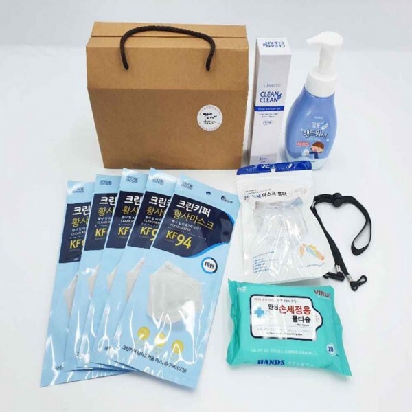 제이씨무역 기타 위드코로나 방역 선물세트 아동용 성인용 방역키트 옵션1