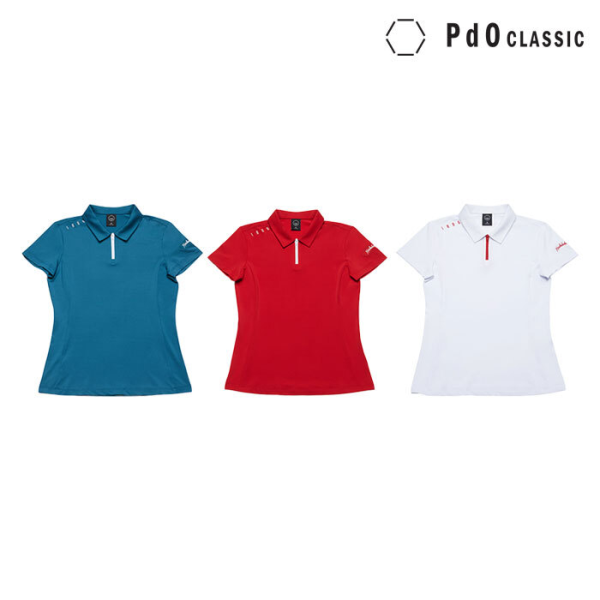 기타 (패플) [피디오 클래식]피디오클래식 퀸즈 지퍼 숏슬리브 셔츠 BSW1940A