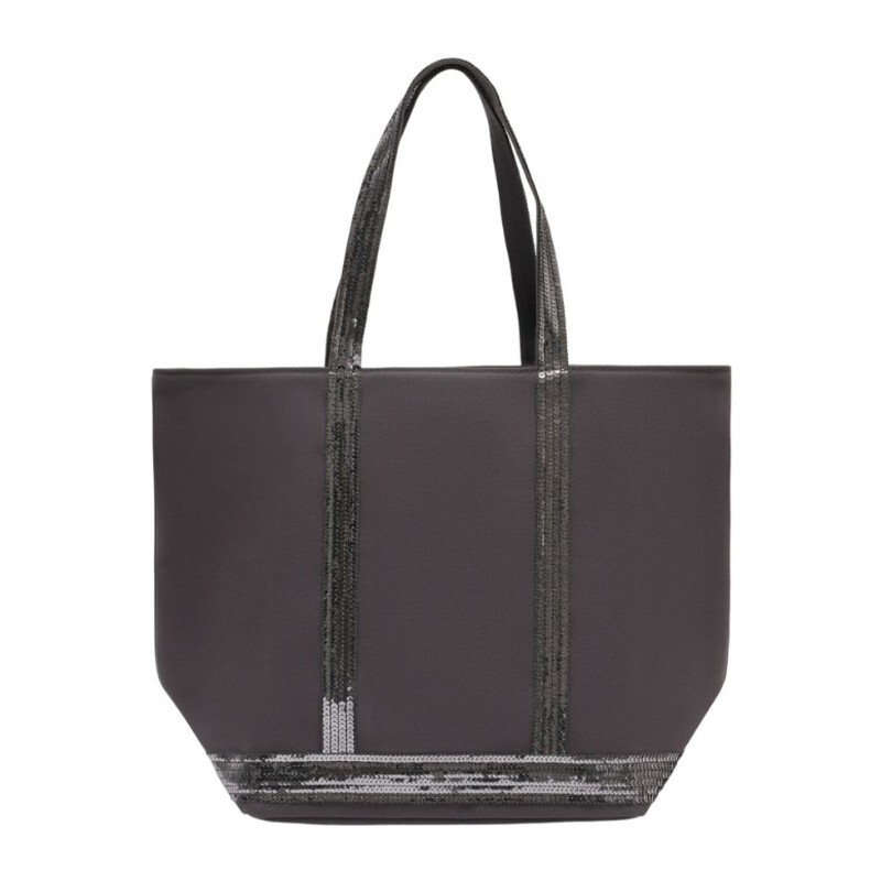 VANESSA BRUNO 바네사브루노아떼 바네사 브루노 M 시퀸 트림 더블 핸들 쇼퍼백 0PVE01V40378 998