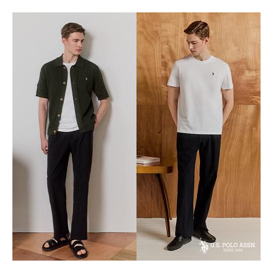 [USPA]○USPA 26SS 남성 크리즈 퍤츠 2종