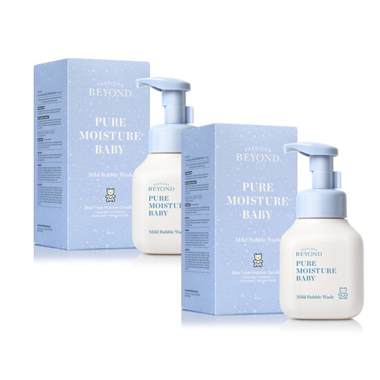 [비욘드(화장품)]비욘드 퓨어 모이스처 베이비 마일드 버블 워시 350ml 1+1