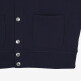 [세인트제임스][정상가 22.8만] Bon Bon Heart Cardigan (NVY) ASJF261KR05-NVY