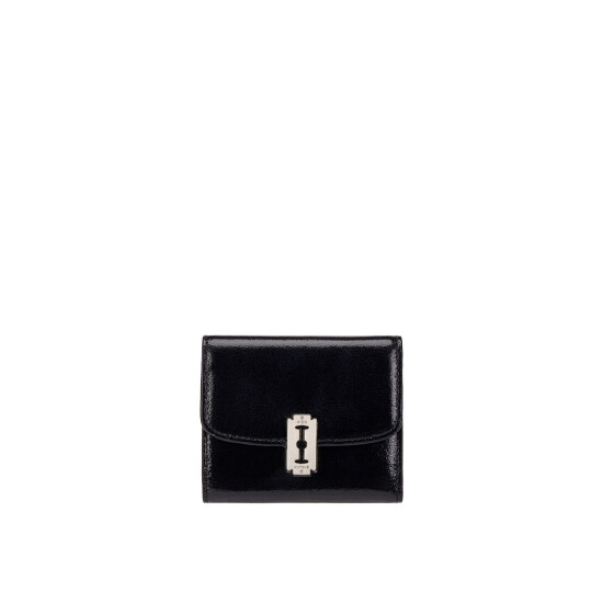 [분크(잡화)]B.Occam Lune Half Wallet (오캄 룬 반지갑) Black(부산본점)