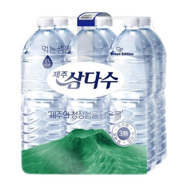 알티피아 [하프클럽/알티피아]제주 삼다수 무라벨 생수 2L 6개입