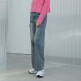 [쥬시쥬디(아울렛)](6번) (정상가 129000원)라운드 절개 와이드 데님팬츠 (JXDP722B)