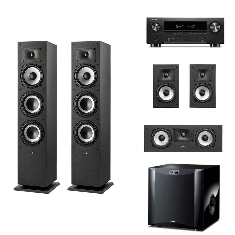 데논 AVC-X3800H + 폴크오디오 XT60 5.1채널스피커(15/30/300)