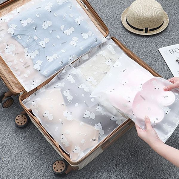 에이치플러스몰 [하프클럽/에이치플러스몰]가방 여행 가성비 귀여운 비닐팩 지퍼백 파우치