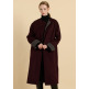 [BCBG]라운드넥 핸드메이드 코트 B5W9G870