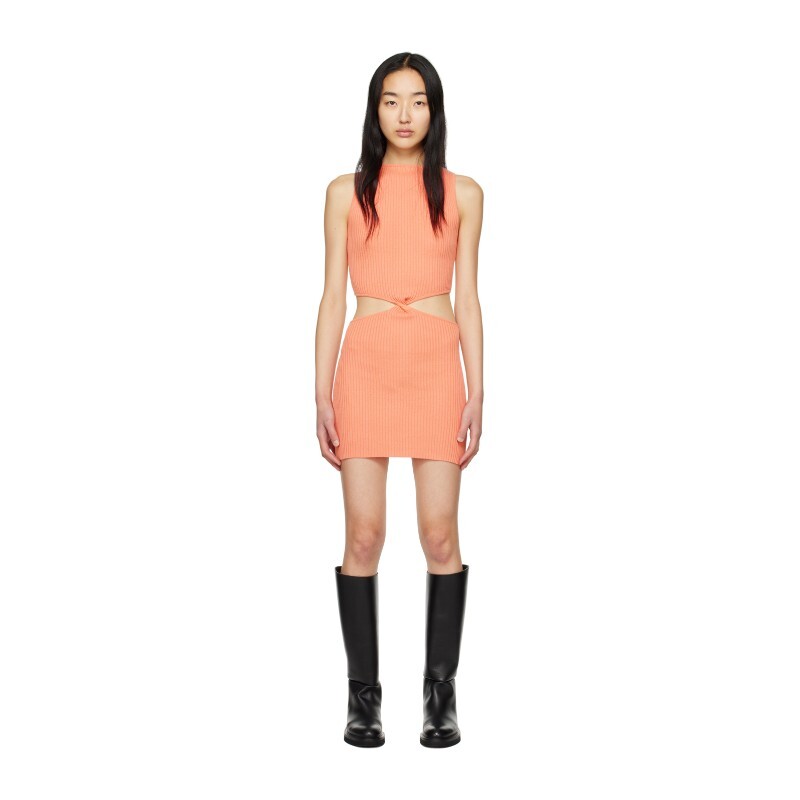 ANNA QUAN 안나 콴 안나 콴 오렌지 로티 미니 드레스 231542F052006