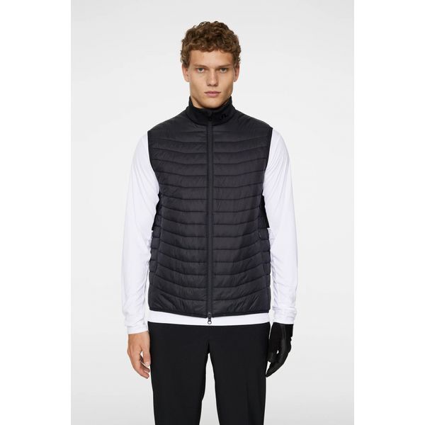 (주)에스브릿지 하프클럽(레저) [하프클럽/기타]제이린드버그 남성 골프웨어 경량 조끼 방수 하이브리드 봄가을용 골프 라운딩 웨어 GMOW10858