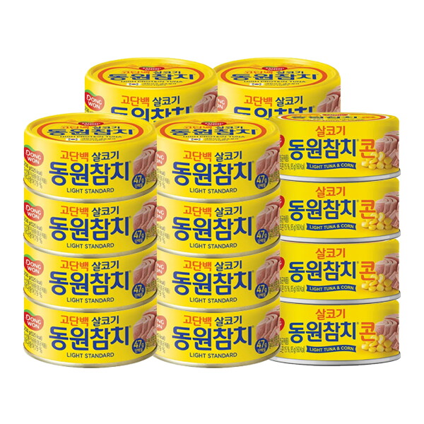 동원 F&B 동원 라이트참치 85g 16캔 + 콘참치 85g 4캔