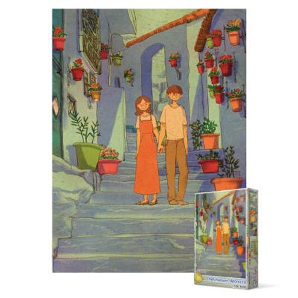 교보문고 퍼즐사랑 150피스 직소퍼즐 - 모로코 쉐프샤오엔