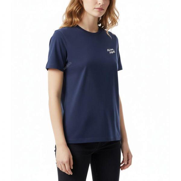 MAISON KITSUNE 메종키츠네 메종키츠네 25 HANDWRITING COMFORT TEE-SHIRT (MW00126KJ0119-P476) (핸드라이팅 컴포트 티셔츠)