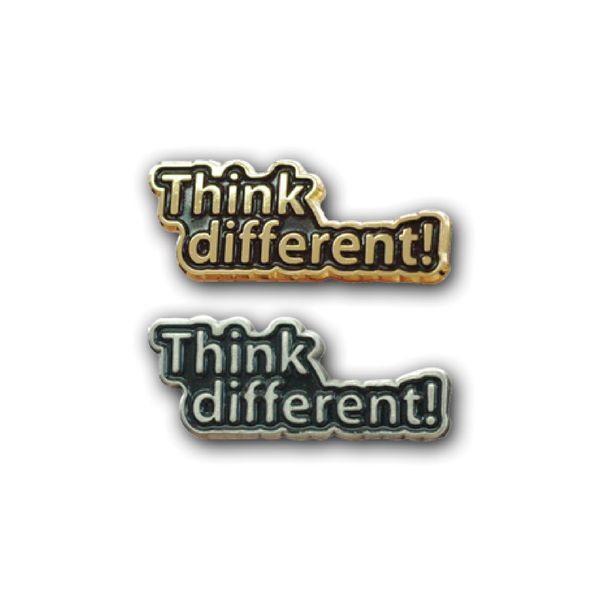 (주)판도라피아 교보문고 로고마크 Think different! 뱃지