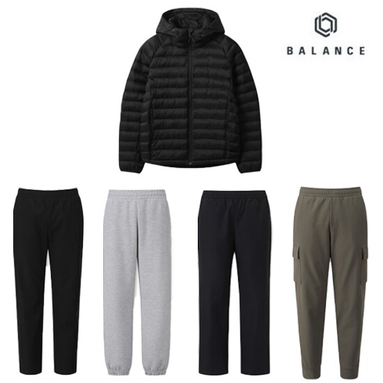 상세참조 밸런스(백) [탑텐밸런스] 갓성비 NO.1 남여 기모/일반 수퍼 스트레치 팬츠 모음! (조거/와이드/카고/스트레이트)