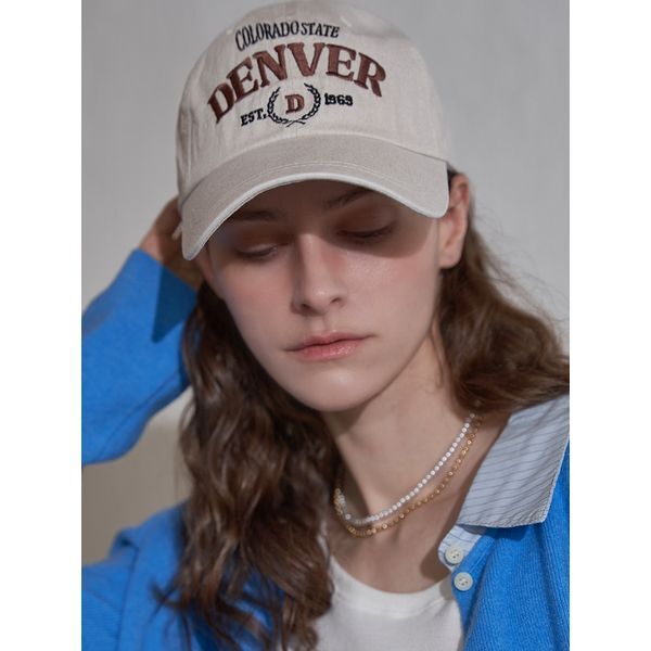 (주) 미쥬 르니앤맥코이 [하프클럽/르니앤맥코이]덴버 자수 배색 볼캡 LN04AM100