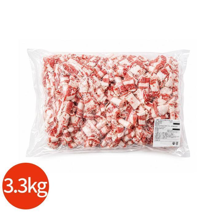 견우마을 셀러허브 식품 미국산 냉동 우삼겹 3.3kg