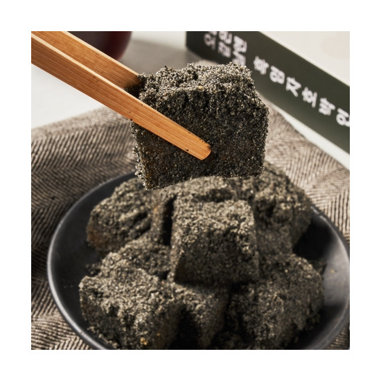 [더바른 떡]더바른 흑임자호박인절미 600g