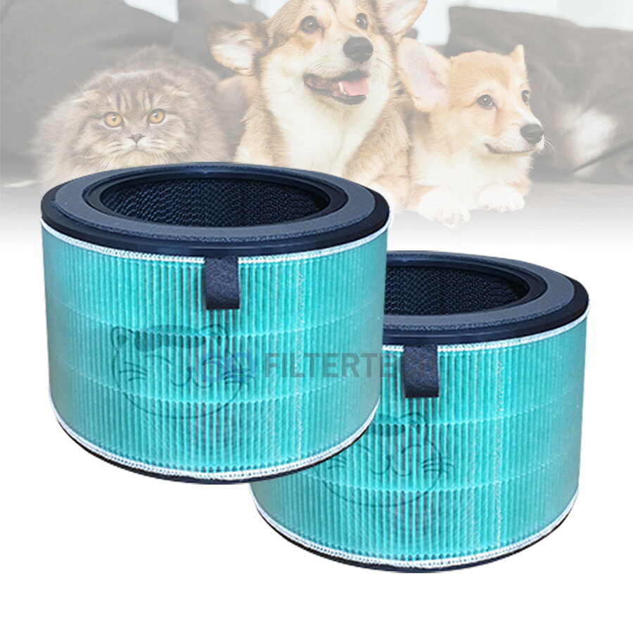 필터테크 LG 퓨리케어360펫 2단형 AS309DPA 정품형 공기청정기필터 호환 1년세트