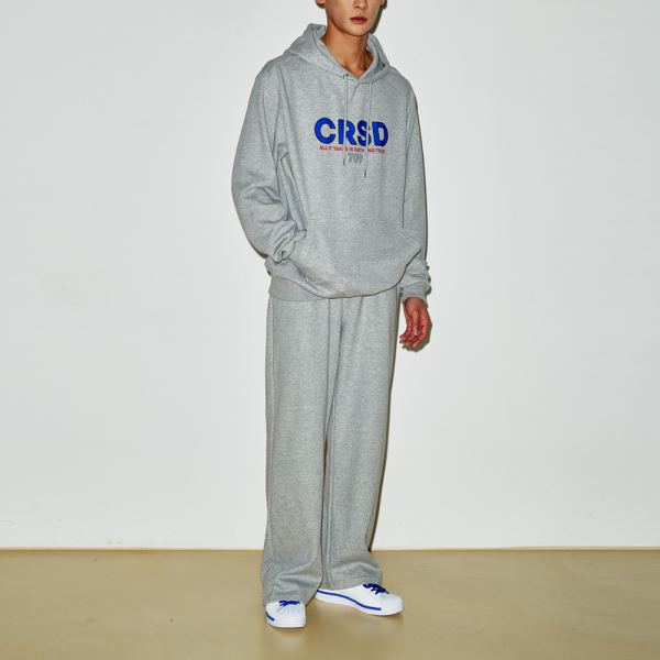 크로스닷(남성) [크로스닷]세븐폰트 기모 후드티와이드세트