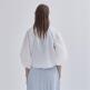 [라이][정상가 435000원][라이] LIE 퍼프 스트링 점퍼 화이트