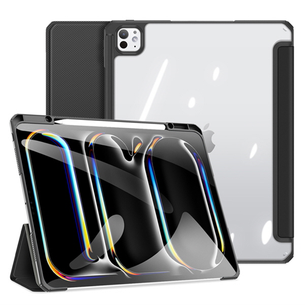 아미크(AM2C) 아미크 아이패드 프로8 세대 13인치 M5 슬림 펜홀더 폴리오 케이스 클리어백 스마트 북커버