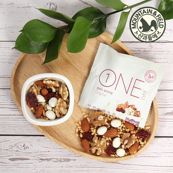[산과들에]원데이오리지널50낱봉/하루 한줌 견과 견과류