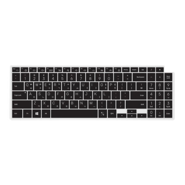 아트박스 아트박스/파인피아 갤럭시북2 프로 NT950XEE-X71AR 문자키스킨(지문뚫림)