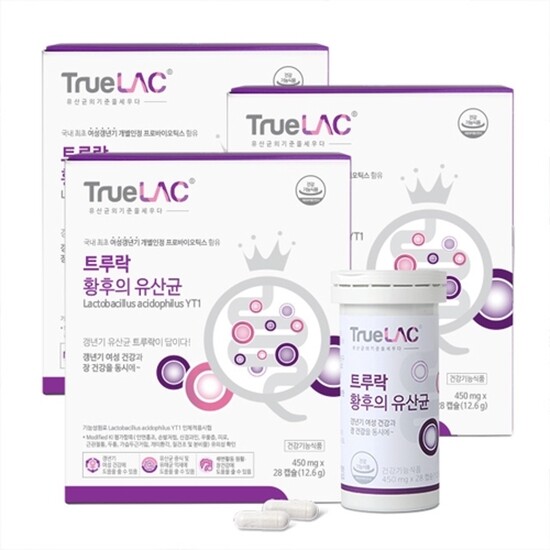 [휴럼]T[12주분] 트루락 황후의 유산균 12주분 여성 갱년기 YT1 프로바이오틱스