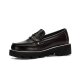 [포멜카멜레]천연 소가죽 청키로퍼 4CM 3종 택1 FIY1F1SC111