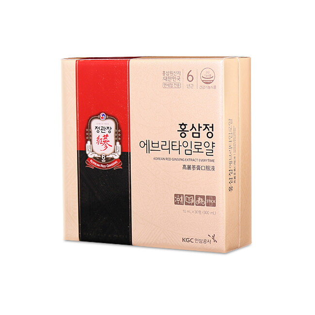 정관장 [정관장] 에브리타임 로얄 10ml x 30포 x 1세트 (총 30포, 쇼핑백 미포함)