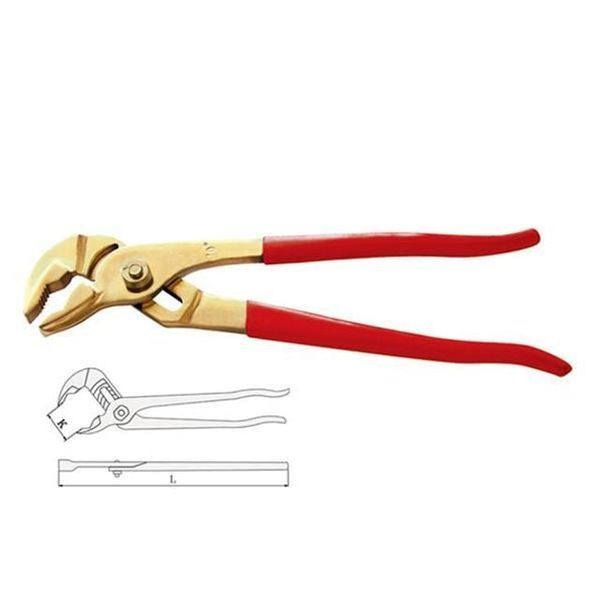 주식회사 브이와이 브이와이 [하프클럽/브이와이]방폭 워터펌프플라이어 공구 65632 NS252A-1004