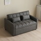 [에보니아][금토일 트트특가 10조한정!] 착불_토르 2인 확장형 소파베드 접이식 높은 멀티 소파와 침대 이지클린 가죽