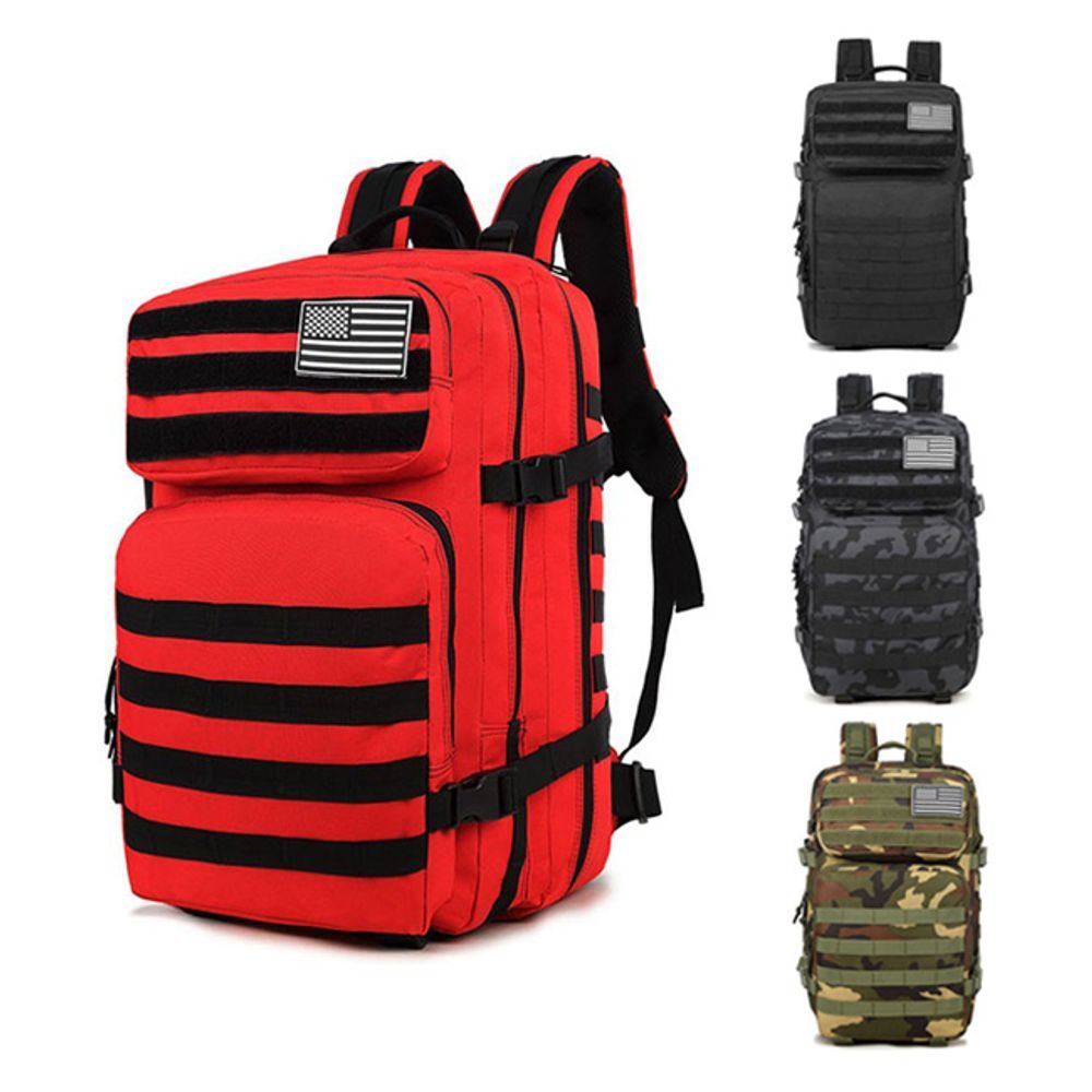 오너클랜 남성 대용량 여행 군인 백팩 45L 1P 캠핑 백패킹 가방