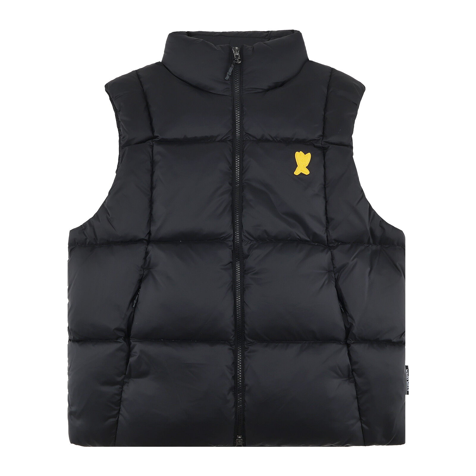 와키윌리 와키윌리 솔리드 립스탑 다운 베스트 WA2504DP15BK
