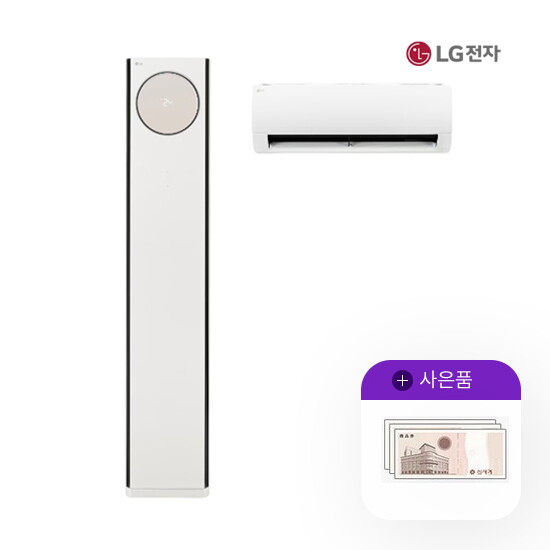 LG전자 [렌탈]LG전자 [렌탈] LG휘센 오브제 타워 멀티에어컨 히트 18+6평 FQ18HDNHE2 월100900원 5년약정/60개월 의무사용
