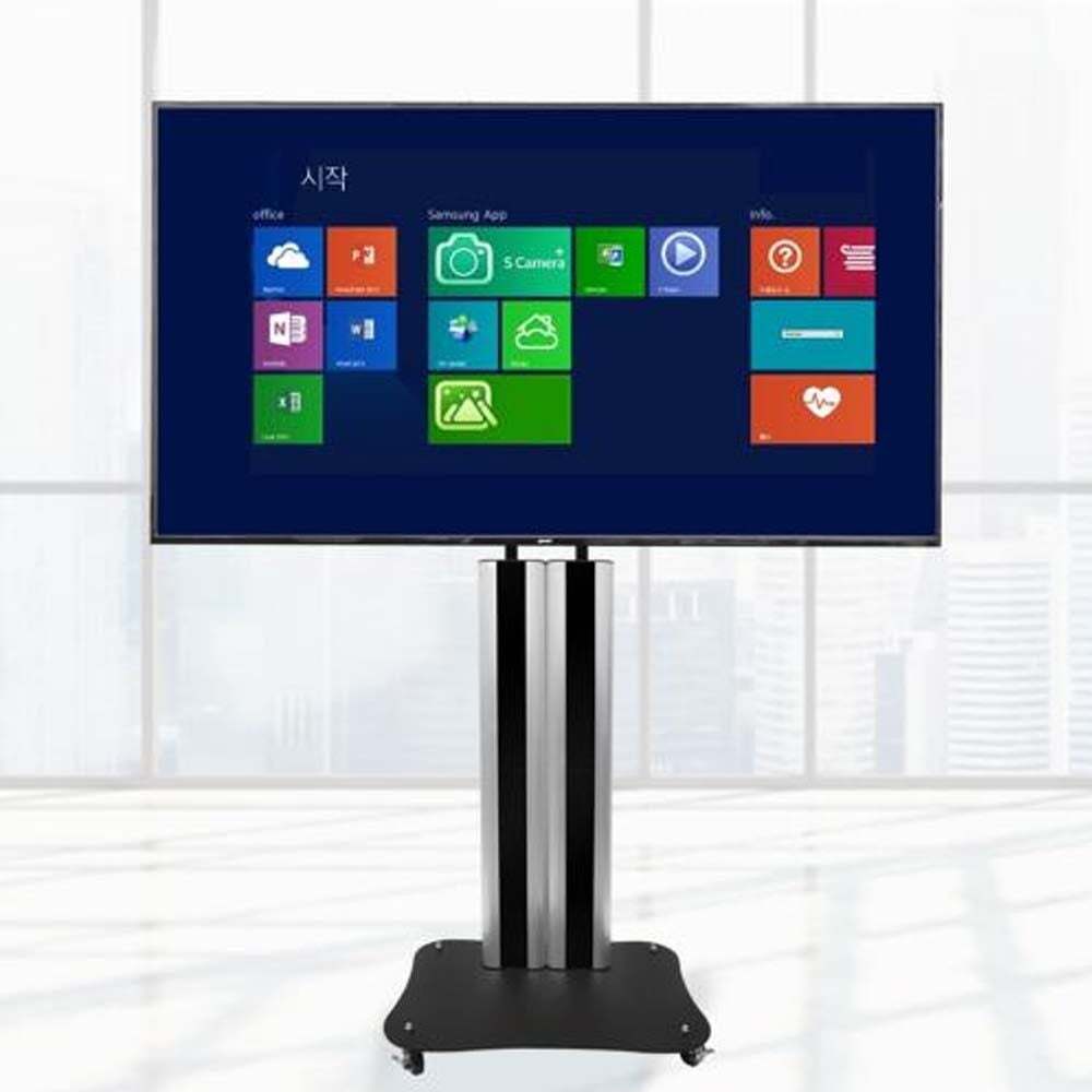 지오벤처스 TV스탠드 이동식 거치대 TVS 75 받침대 이젤형 무타공