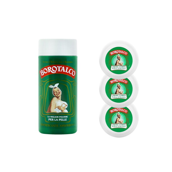 [보로탈코]보로탈코 오리지널 데오드란트 파우더 & 바디 크림 패키지(30ml x 3개)
