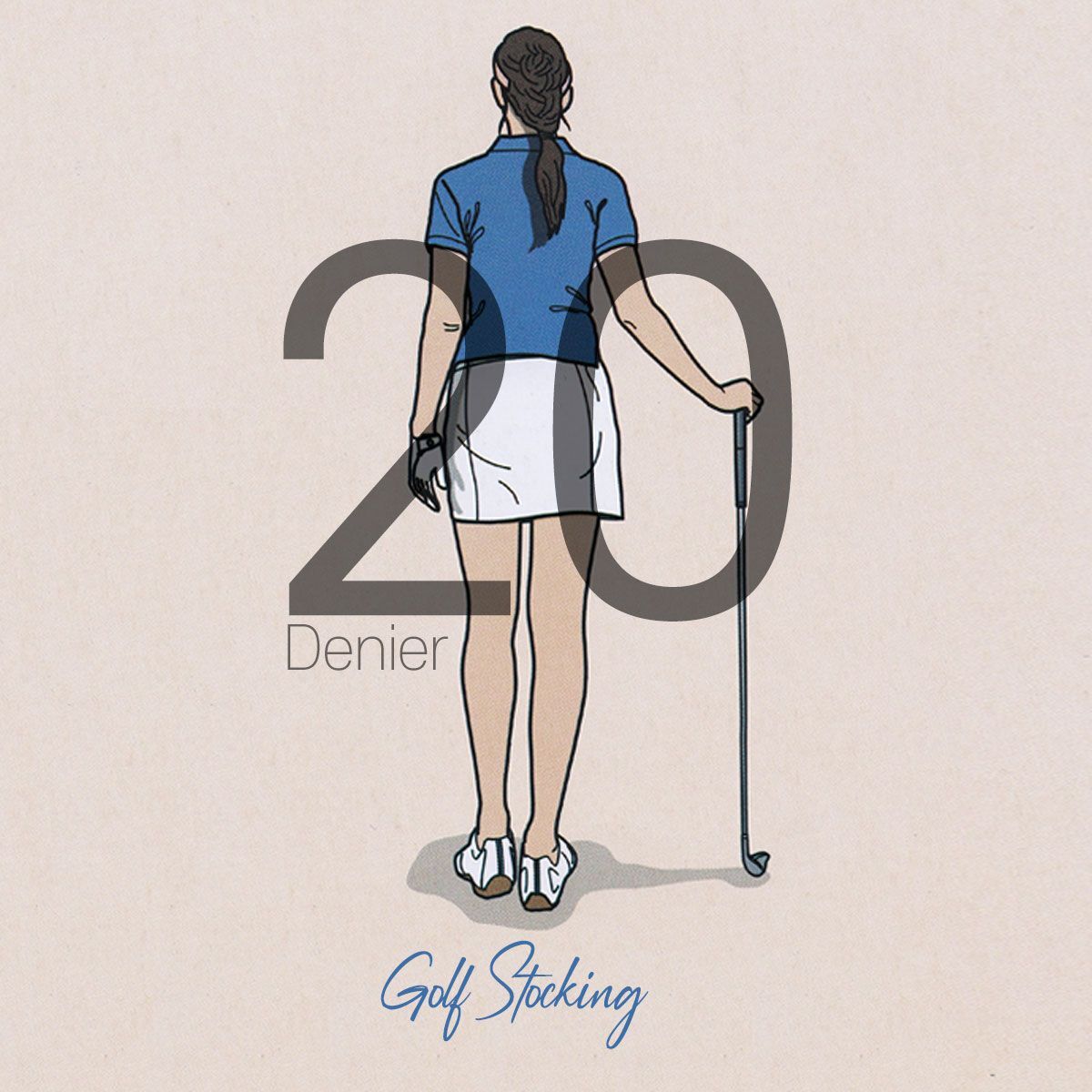 알티피아 UV차단 20D 골프 스타킹