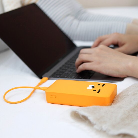 카카오프렌즈 사각 PD 고속 보조배터리 20000mAh(노트북 충전가능)