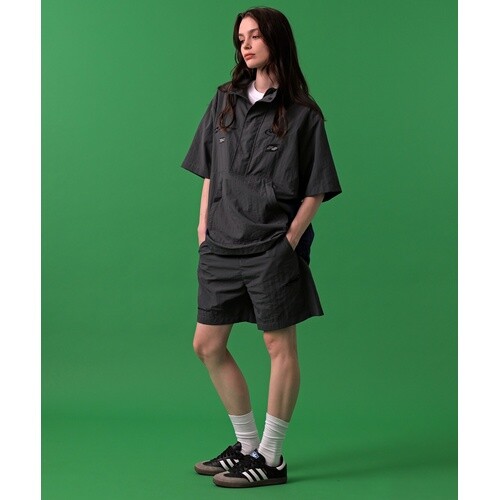 지프 지프 PARIS Sports 나일론 반팔 아노락 (JP5JPU850DG)